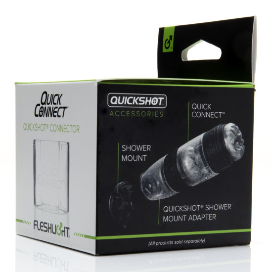Адаптер для соединения двух Квикшотов в одну игрушку Fleshlight Quickshot Quick Connect