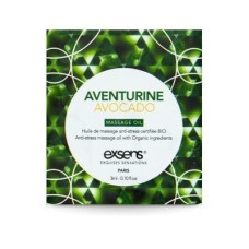 Пробник масажної олії з ароматом авокадо EXSENS Anti-Stress Aventurine Avocado, 3 ml