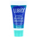 Прозорий лубрикант без запаху на водній основі Lubrix, 5 ml