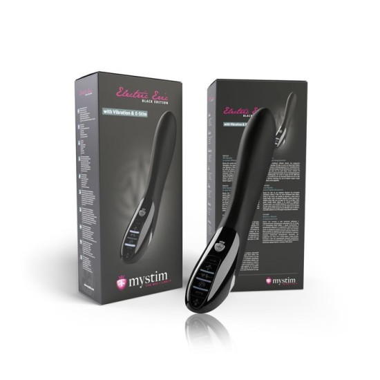 Вибратор с электростимуляцией, миостимулятор, черный Mystim Electric Eric eStim Black