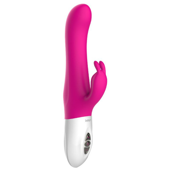 Пульсатор-кролик с подогревом и вибрацией клиторального отростка Leten Vibrator Exciting