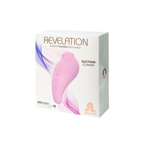 Вакуумний стимулятор з режимом Boost, рожевий Adrien Lastic Revelation Pink