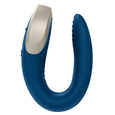 Смарт-вібратор для пар, синій Satisfyer Double Love Blue