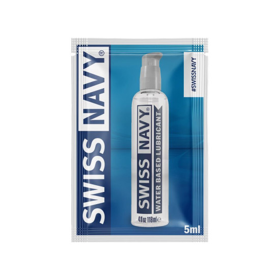 Пробник густого лубриканта на водній основі Swiss Navy Water-Based, 5 ml