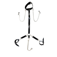 Бондажный набор с металлическим анальным крюком №1 Art of Sex Beatrice Bondage Set with Anal Hook №1