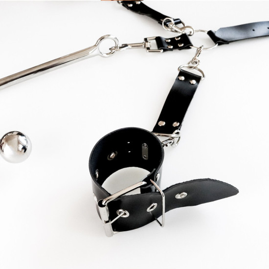 Бондажный набор с металлическим анальным крюком №1 Art of Sex Beatrice Bondage Set with Anal Hook №1