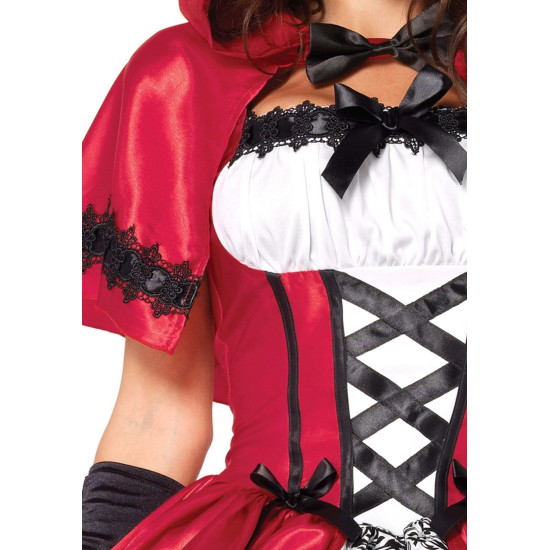 Еротичний костюм Червоної Шапочки (сукня та накидка) Leg Avenue Gothic Red Riding Hood, L