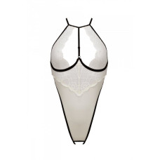 Боді з доступом, кремове Passion Chika Body Cream, L/XL