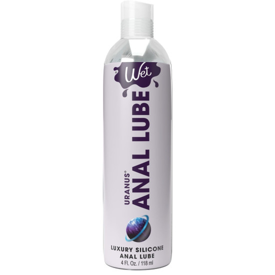 Wet Uranus Anal Lube, 118 ml - густой анальный лубрикант на силиконовой основе без цвета и запаха