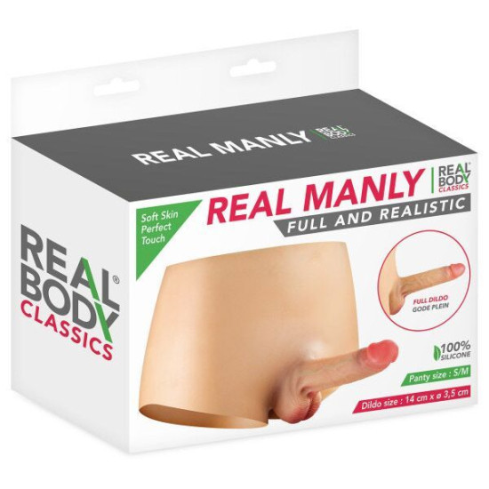 Реалістичний страпон Real Body Real Manly, S/M