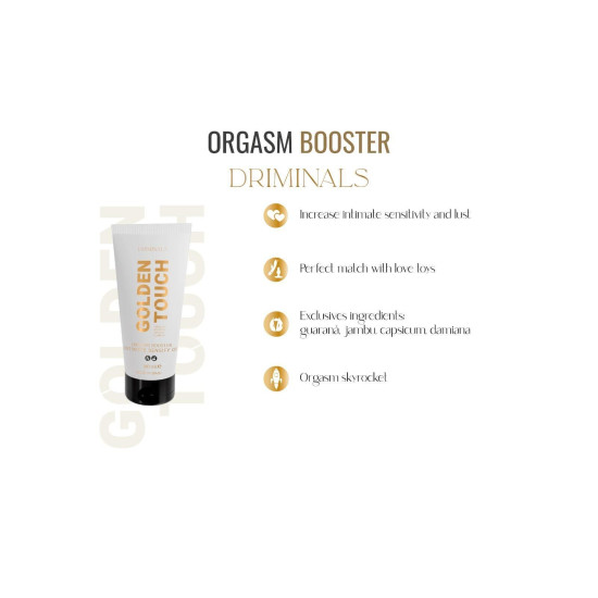 Возбуждающий гель для стимуляции клитора Driminals Golden Touch Orgasm Booster, 30 ml