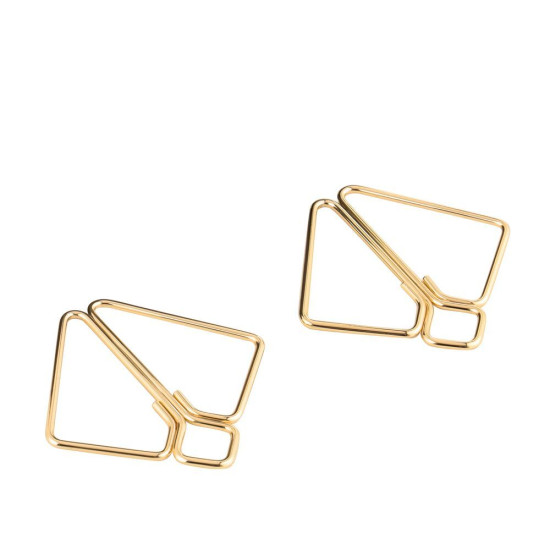 Зажимы для сосков с тяжелой подвеской, золотистые Lockink Nipple Clamps with Heavy Pendant Golden