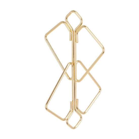Зажимы для сосков с тяжелой подвеской, золотистые Lockink Nipple Clamps with Heavy Pendant Golden