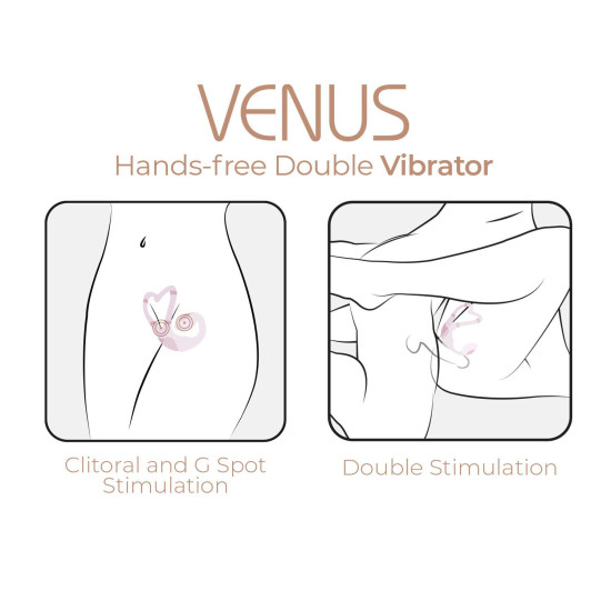 Вібратор з керуванням через додаток Adrien Lastic Venus + App