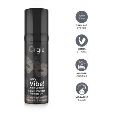 Мощный жидкий вибратор Orgie Sexy Vibe! High Voltage, 15 ml