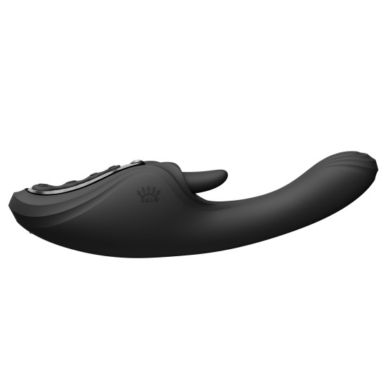 Вибратор-кролик, черный Zalo Ares Obsidian Black