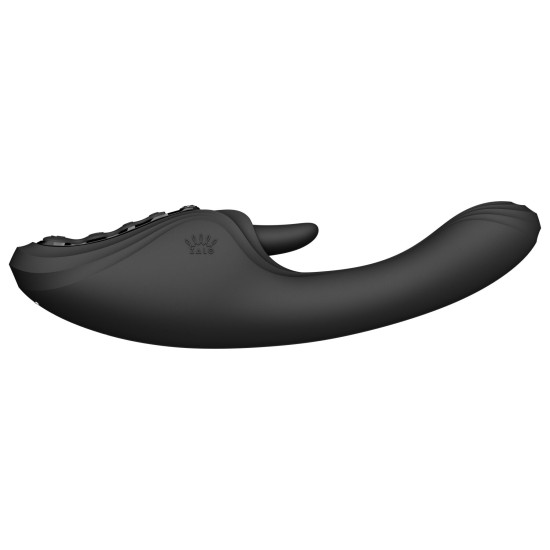 Вибратор-кролик, черный Zalo Ares Obsidian Black