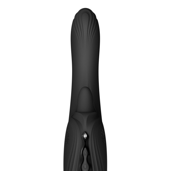 Вибратор-кролик, черный Zalo Ares Obsidian Black