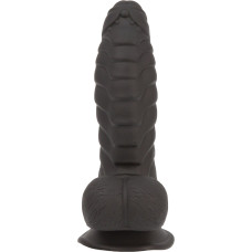 Фаллоимитатор с мошонкой, длина 18 см, вибропуля в подарок, черный Addiction Ben Dildo With Balls Black, 7 inch