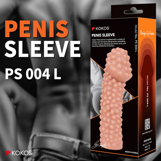 Насадка на член Kokos Penis Sleeve PS 004, L