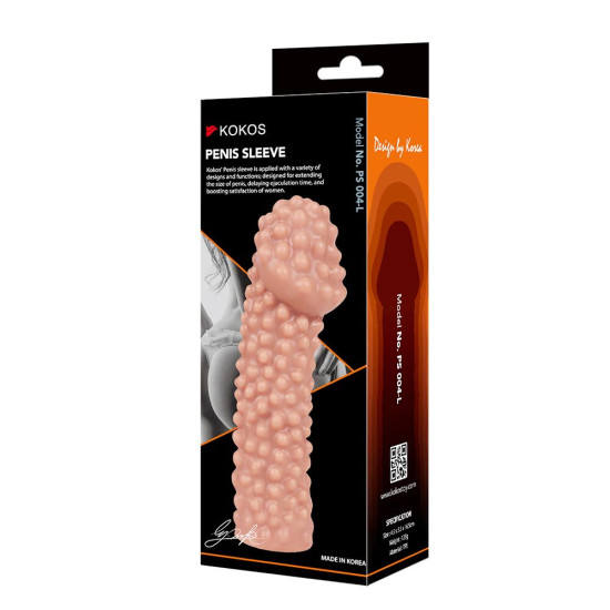 Насадка на член Kokos Penis Sleeve PS 004, L