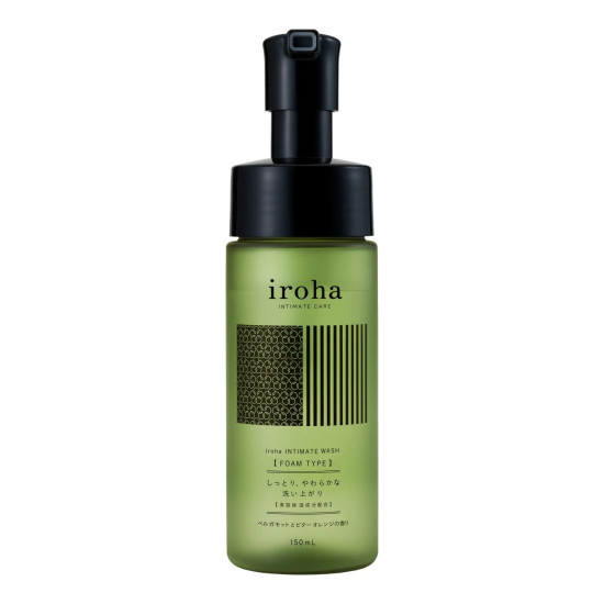 Пена для интимного ухода с ароматом бергамота и горького апельсина Iroha Intimate Wash Foam Type Bergamot And Bitter Orange, 150 ml