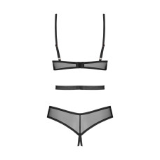 Боді Obsessive Euridia Crotchless Teddy, розмір XL/2XL