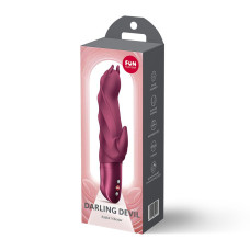 Вибратор, красный Fun Factory Darling Devil Wine Red