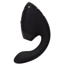 Двойной вакуумный клиторальный стимулятор с вибрацией, черный Womanizer Next Duo Black