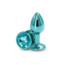 Анальная пробка, бирюзовая NS Novelties Rear Assets - Teal, S
