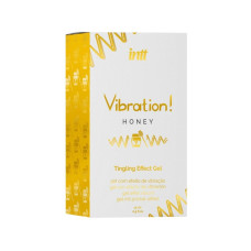 Рідкий вібратор Intt Vibration Honey, 15 ml (м'ята упаковка)