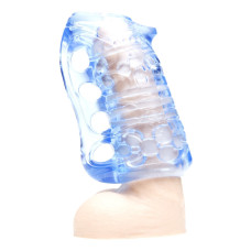 Мастурбатор з надійною фіксацією на руці Fleshlight Fleshskins Grip Blue Ice