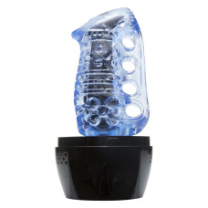 Мастурбатор з надійною фіксацією на руці Fleshlight Fleshskins Grip Blue Ice