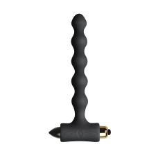 Черный анальный вибратор Rocks Off Petite Sensations Pearls Black