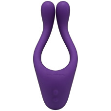 Вібратор для пар фіолетового кольору Doc Johnson Tryst Purple