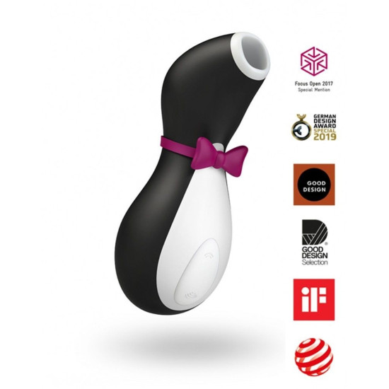 Вакуумний кліторальний стимулятор «Пінгвін» з метеликом Satisfyer Penguin Next Generation