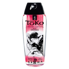 Їстівний лубрикант зі смаком полуничного вина на водній основі Shunga Toko AROMA Sparkling Strawberry Wine, 165 ml