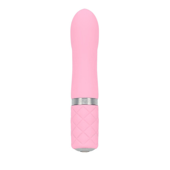 Вібратор з кристалом Сваровскі та гнучкою голівкою, рожевий Pillow Talk Flirty Pink