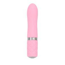 Вібратор з кристалом Сваровскі та гнучкою голівкою, рожевий Pillow Talk Flirty Pink