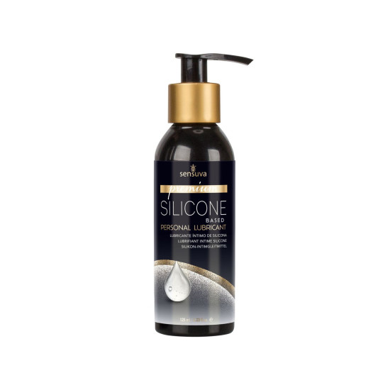 Інтимна змазка без гліцерину на силіконовій основі Sensuva Premium Silicone, 125 ml
