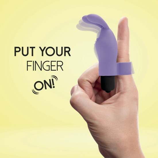 Вибратор на палец, фиолетовый FeelzToys Magic Finger Vibrator Purple