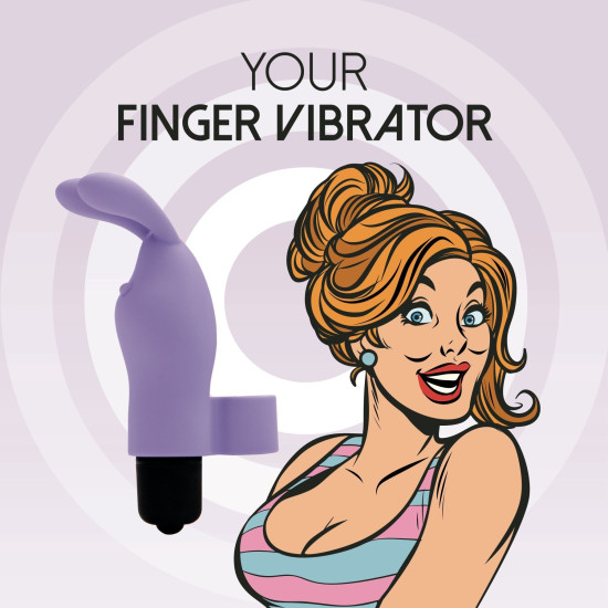 Вибратор на палец, фиолетовый FeelzToys Magic Finger Vibrator Purple