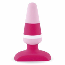 Силіконова анальна пробка, довжина 10 см, макс. діаметр 6,5 см FeelzToys Plugz Butt Plug Colors Nr. 2