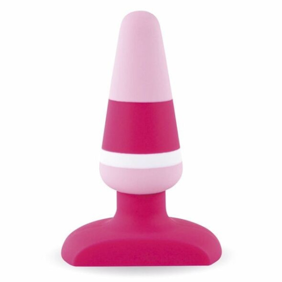 Силиконовая анальная пробка, длина 10 см, макс. диаметр 6,5 см FeelzToys Plugz Butt Plug Colors Nr. 2
