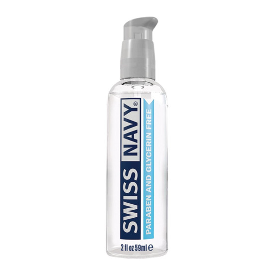 Лубрикант без гліцерину і парабенів на водній основі Swiss Navy Paraben and Glycerin Free, 59 ml