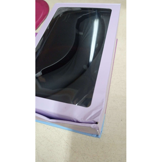 Вакуумний стимулятор з вібрацією Satisfyer Curvy Trinity 4 Black (пом'ята упаковка)