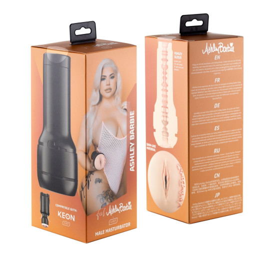 Мастурбатор-вагіна зі зліпка вагіни порнозірки Ashley Barbie Kiiroo Feel Ashley Barbie