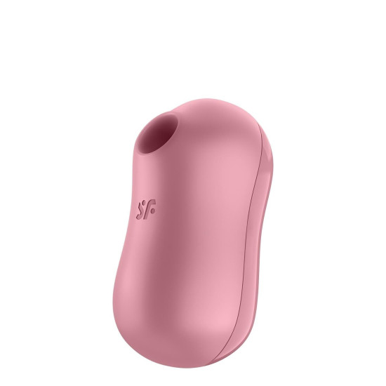 Вакуумний стимулятор, світло-червоний Satisfyer Cotton Candy Light Red