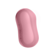 Вакуумний стимулятор, світло-червоний Satisfyer Cotton Candy Light Red