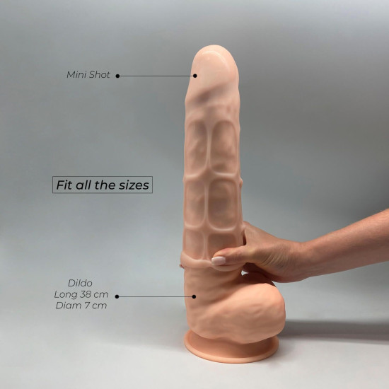 Мини мастурбатор ротик Alive Oral Mini Masturbator Flesh